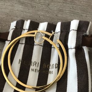 HB GOLD HOOPS